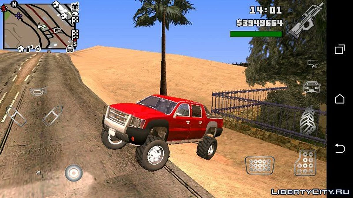 GTA 5 Declasse Granger 4X4 (solo DFF) / GTA San Andreas (iOS, Android)