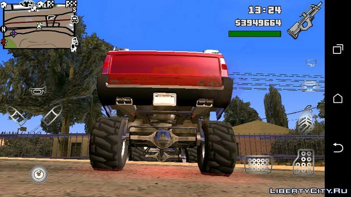 GTA 5 Declasse Granger 4X4 (solo DFF) / GTA San Andreas (iOS, Android)