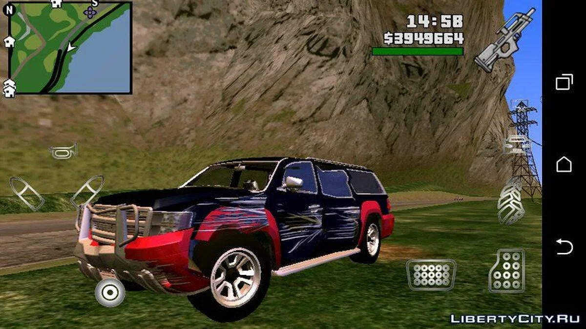GTA 5 Declasse Granger (uniquement DFF) / GTA San Andreas (iOS, Android)