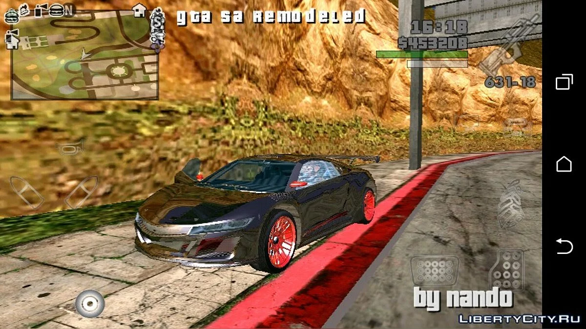 GTA 5 Dinka Jester(仅DFF) / GTA San Andreas (iOS, Android)