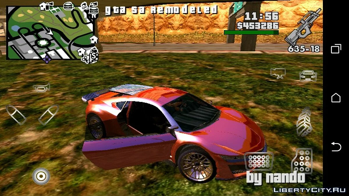 GTA 5 Dinka Jester(仅DFF) / GTA San Andreas (iOS, Android)