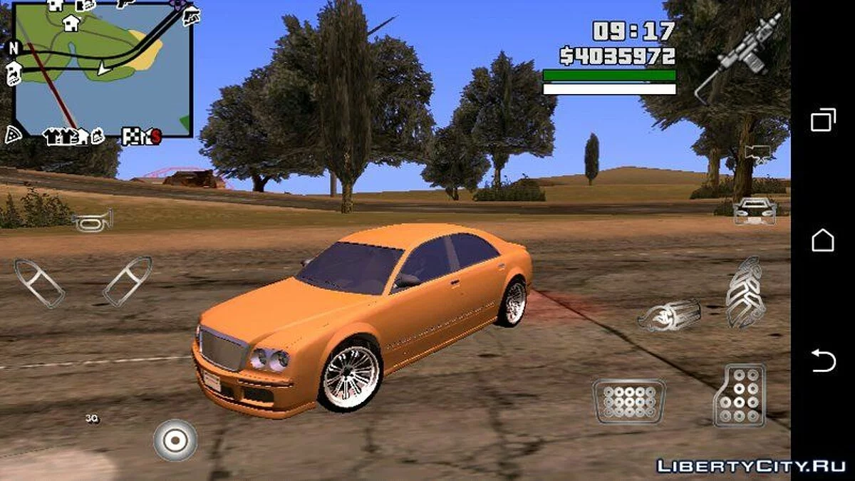 GTA 5 Enus Congnoscenti 55 (DFF فقط) / GTA سان أندرياس (iOS، أندرويد)