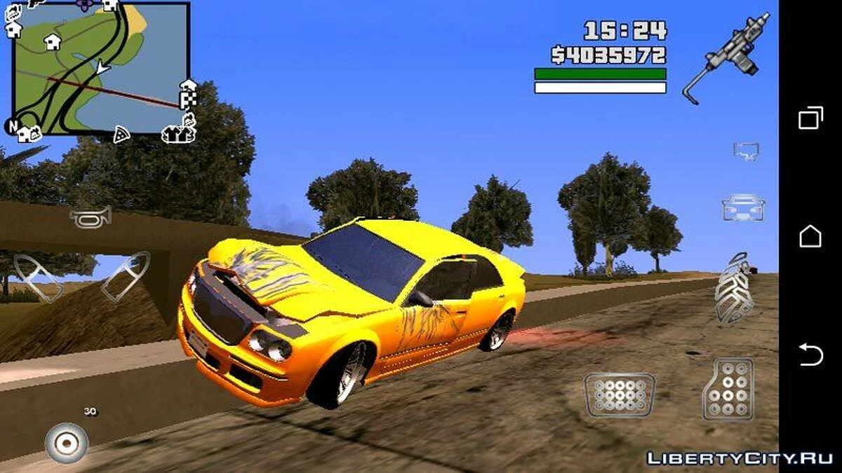 GTA 5 Enus Congnoscenti 55 (DFF فقط) / GTA سان أندرياس (iOS، أندرويد)