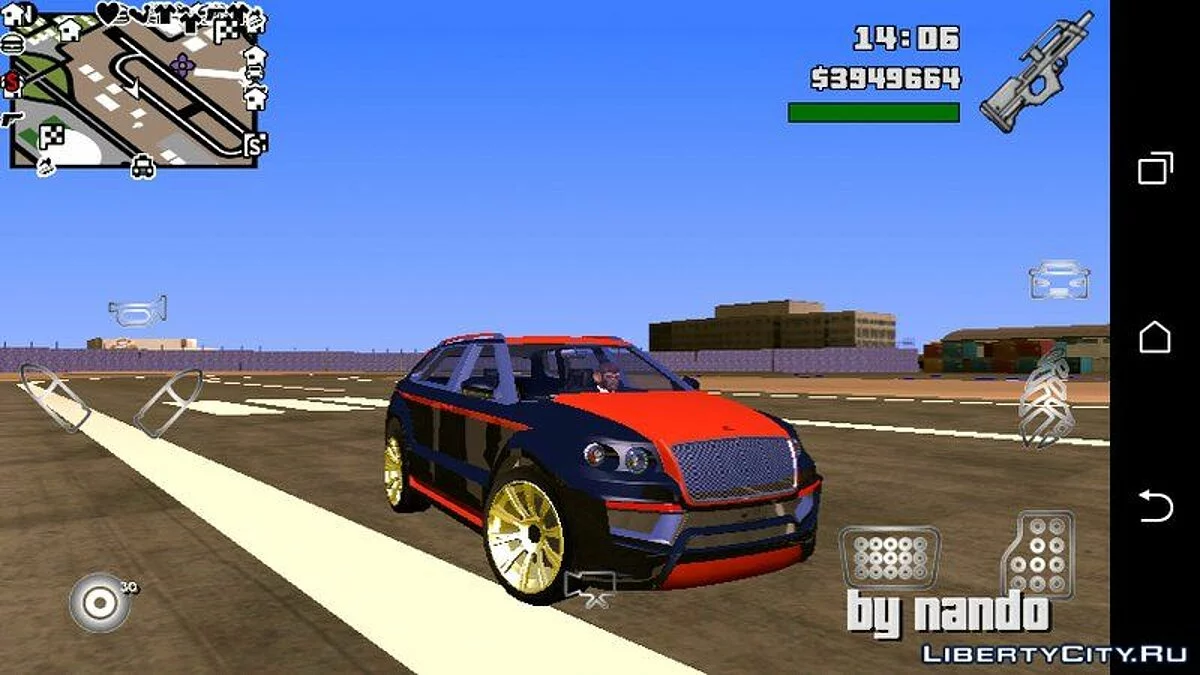 GTA 5 Enus Huntley-S (DFF uniquement) / GTA San Andreas (iOS, Android)