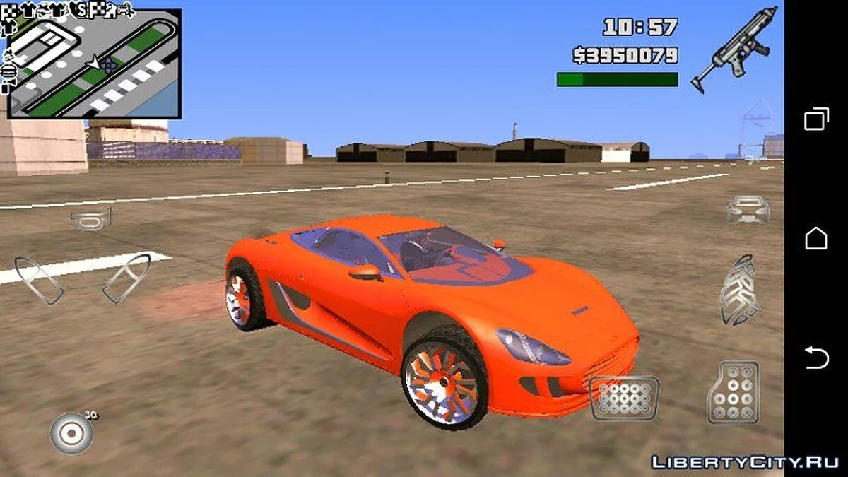 GTA 5 Ocelot XA-21 (uniquement DFF) / GTA San Andreas (iOS, Android)
