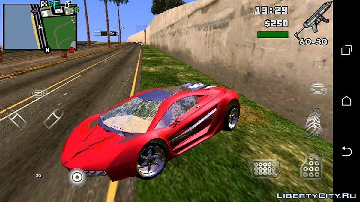 GTA 5 Pegassi Lambo 2017 (apenas DFF) / GTA San Andreas (iOS, Android)