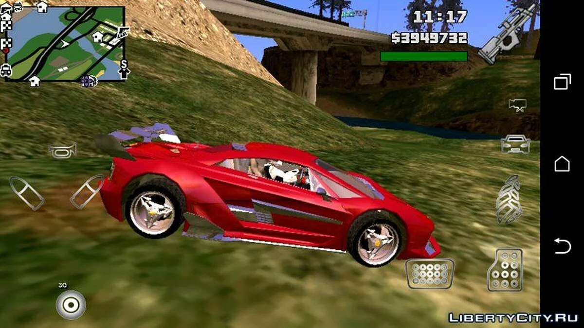 GTA 5 Pegassi Lampo R S C - 1 7 B (DFF only) / GTA San Andreas (iOS, Android)