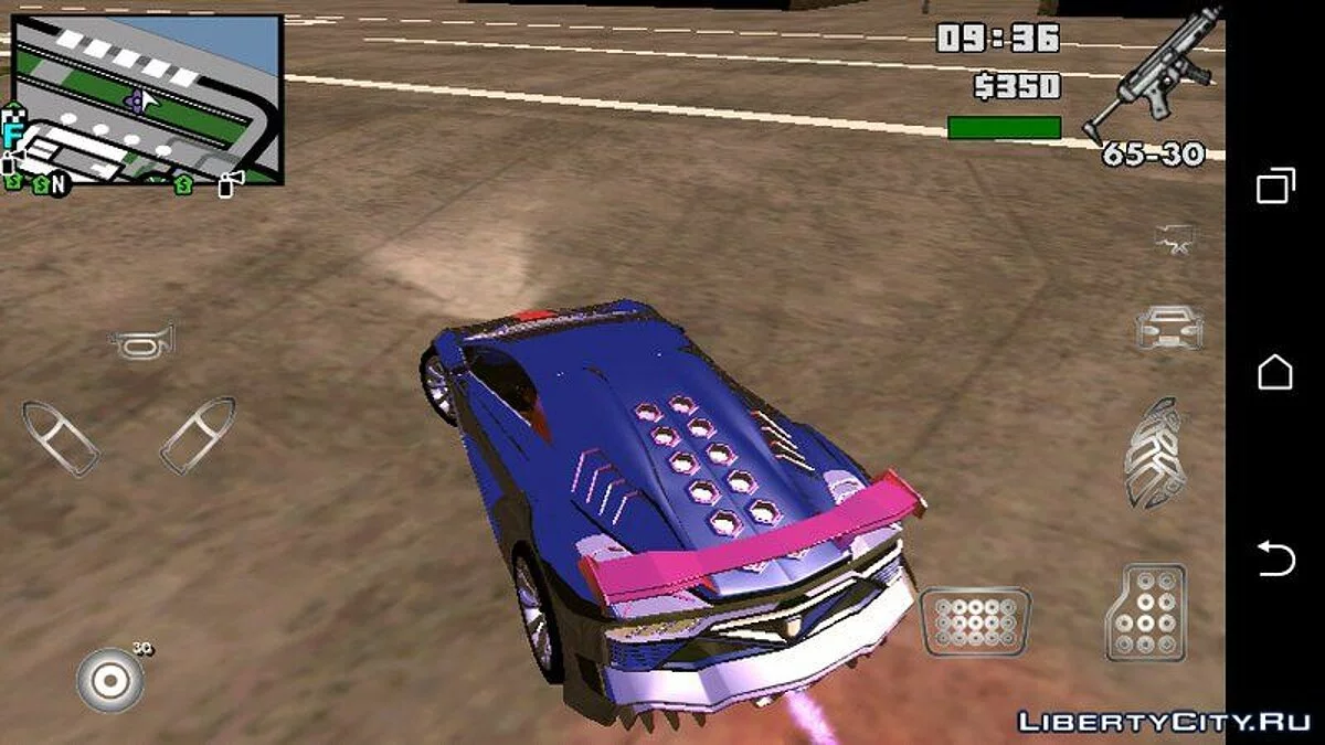 GTA 5 Pegassi Zentorno (apenas DFF) / GTA San Andreas (iOS, Android)
