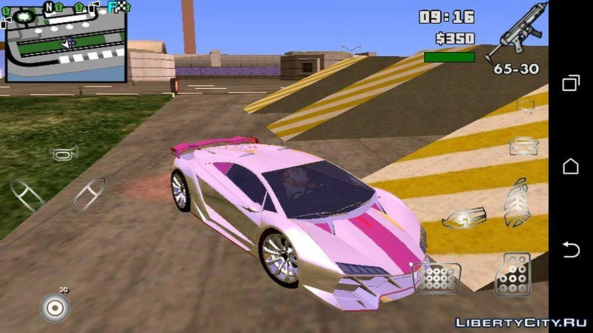 GTA 5 Pegassi Zentorno (apenas DFF) / GTA San Andreas (iOS, Android)