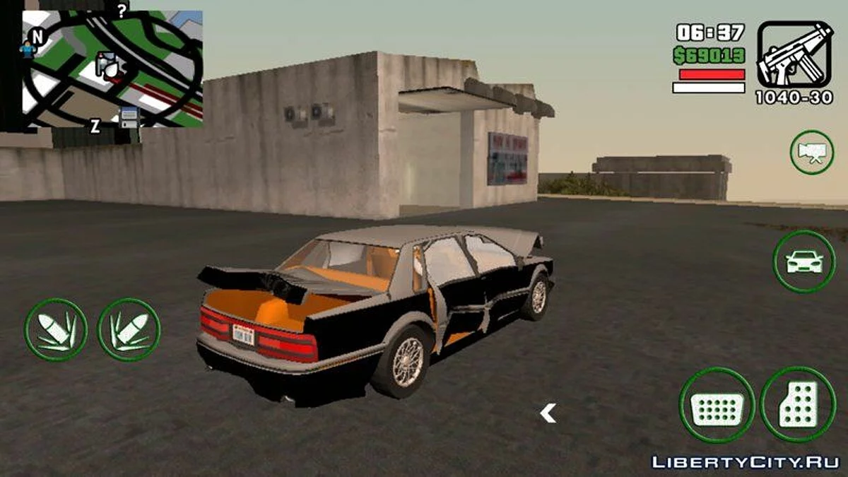 GTA 5 Primo (somente DFF) / GTA San Andreas (iOS, Android)