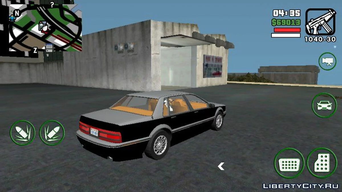 GTA 5 Primo (somente DFF) / GTA San Andreas (iOS, Android)