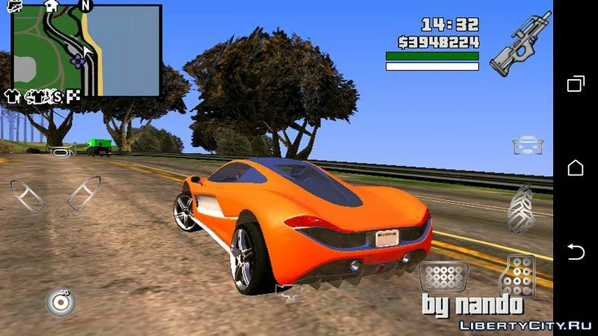 GTA 5 Progen T20 v.3 (тільки DFF) / GTA San Andreas (iOS, Android)
