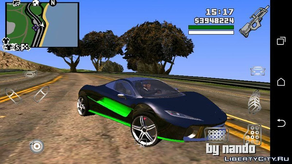 GTA 5 Progen T20 v.3 (тільки DFF) / GTA San Andreas (iOS, Android)