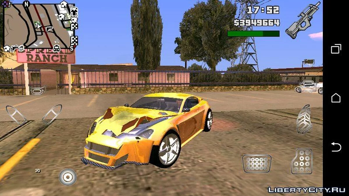 GTA 5 Rapid GT (тільки DFF) / GTA San Andreas (iOS, Android)