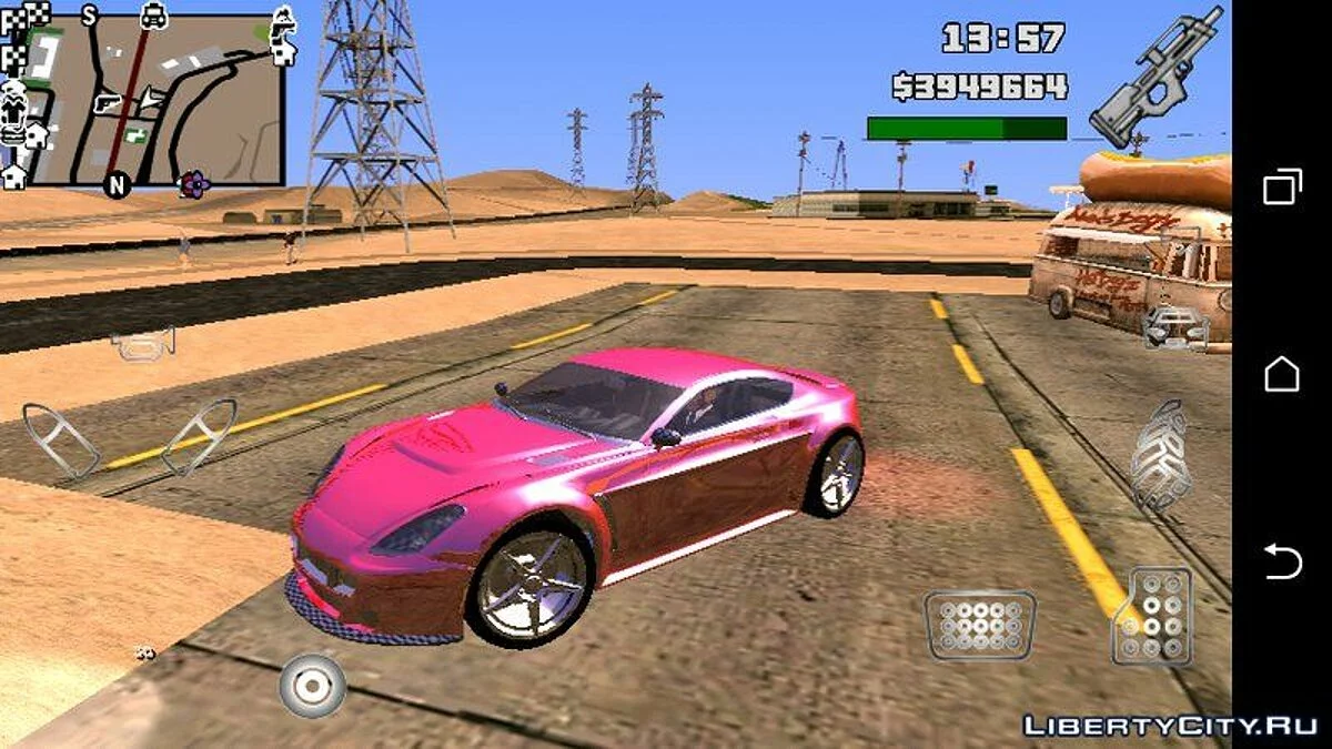 GTA 5 Rapid GT (тільки DFF) / GTA San Andreas (iOS, Android)