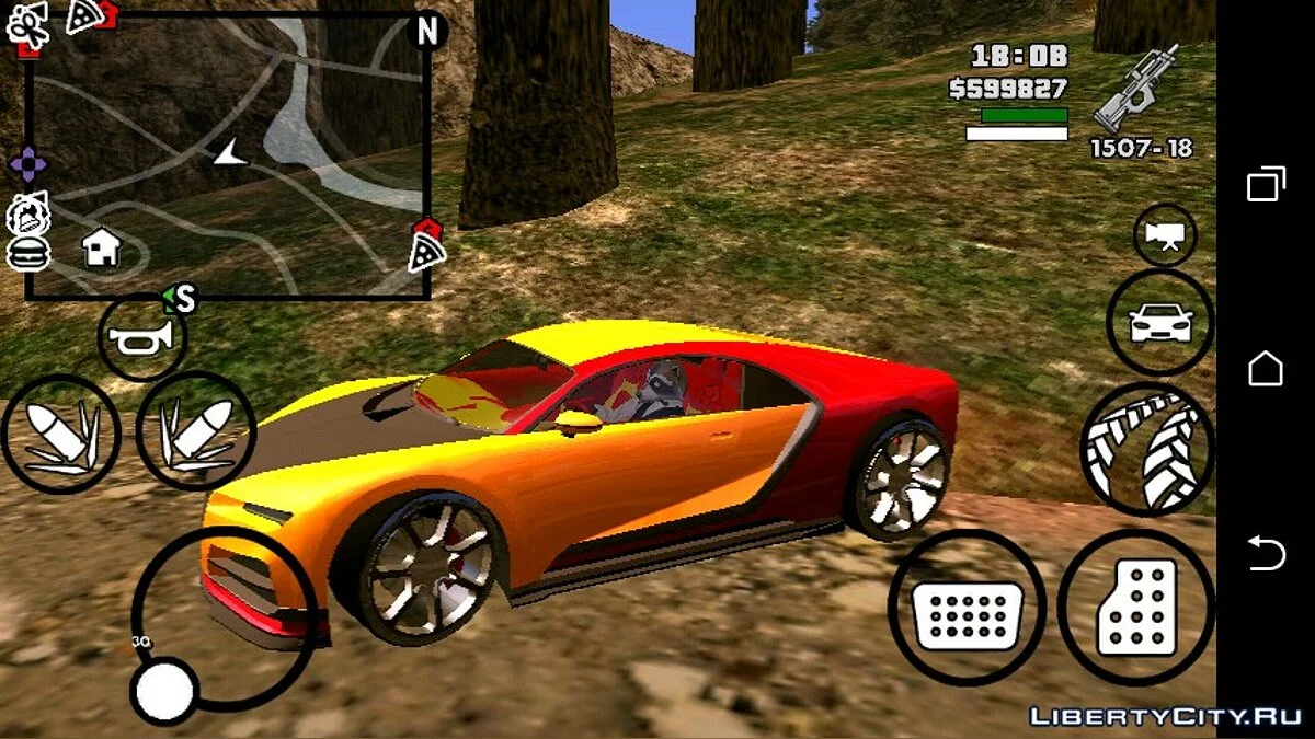 GTA 5 Truffade Nero (solo DFF) / GTA San Andreas (iOS, Android)