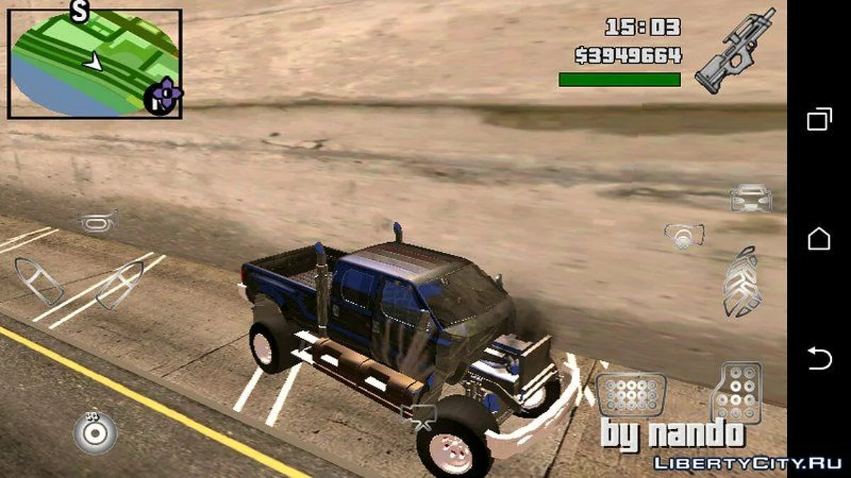 GTA 5 Vapid Guardian (DFF فقط) / GTA سان أندرياس (iOS، أندرويد)