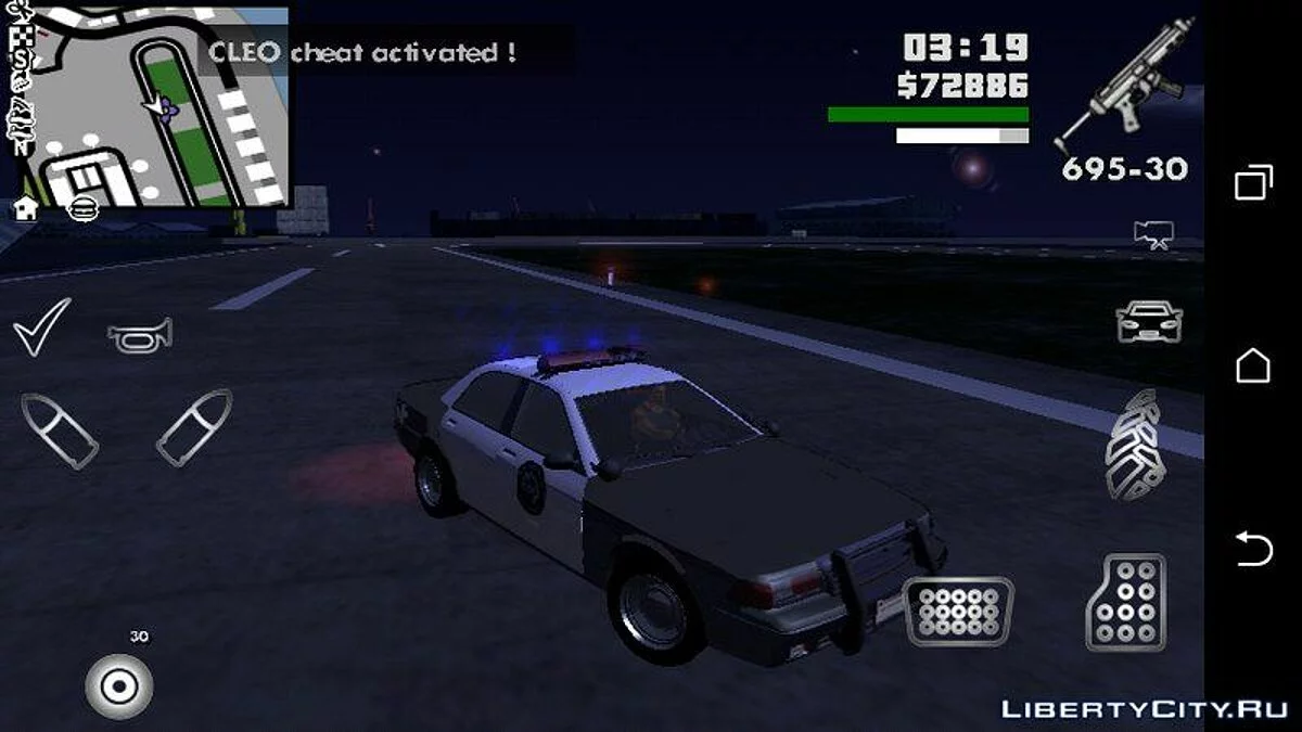 GTA 5 Vapid Police Stainer (apenas DFF) / GTA San Andreas (iOS, Android)
