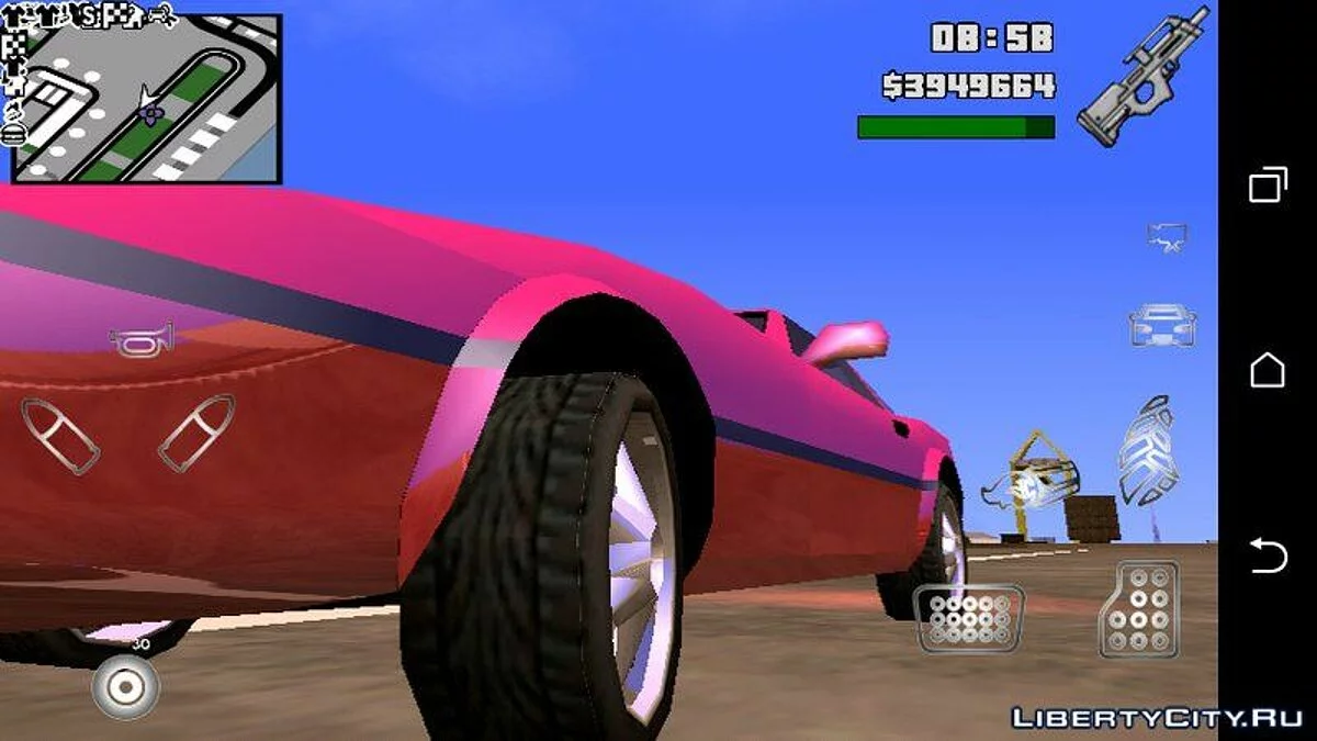GTA VC Banshee (apenas DFF) / GTA San Andreas (iOS, Android)