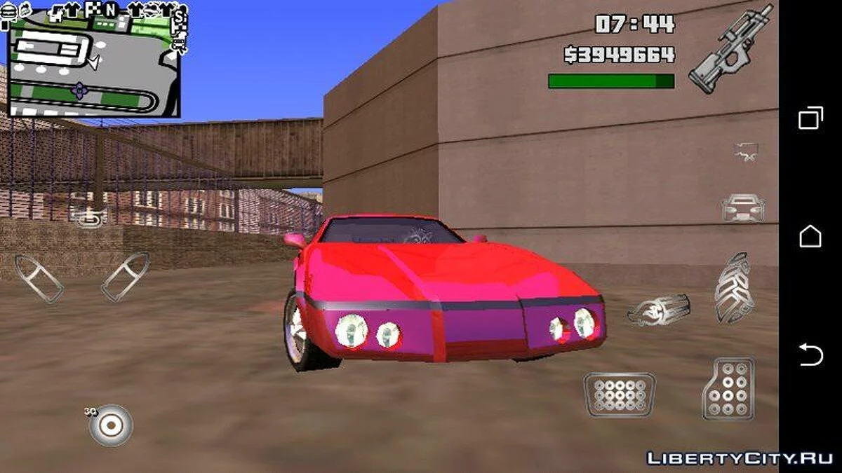 GTA VC Banshee (apenas DFF) / GTA San Andreas (iOS, Android)