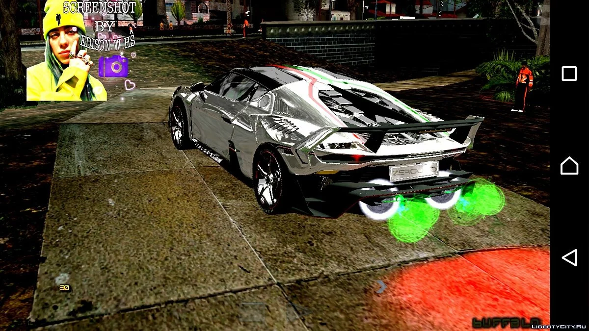 Italdesing Zerouno 19 (仅 DFF) / GTA San Andreas (iOS, Android)