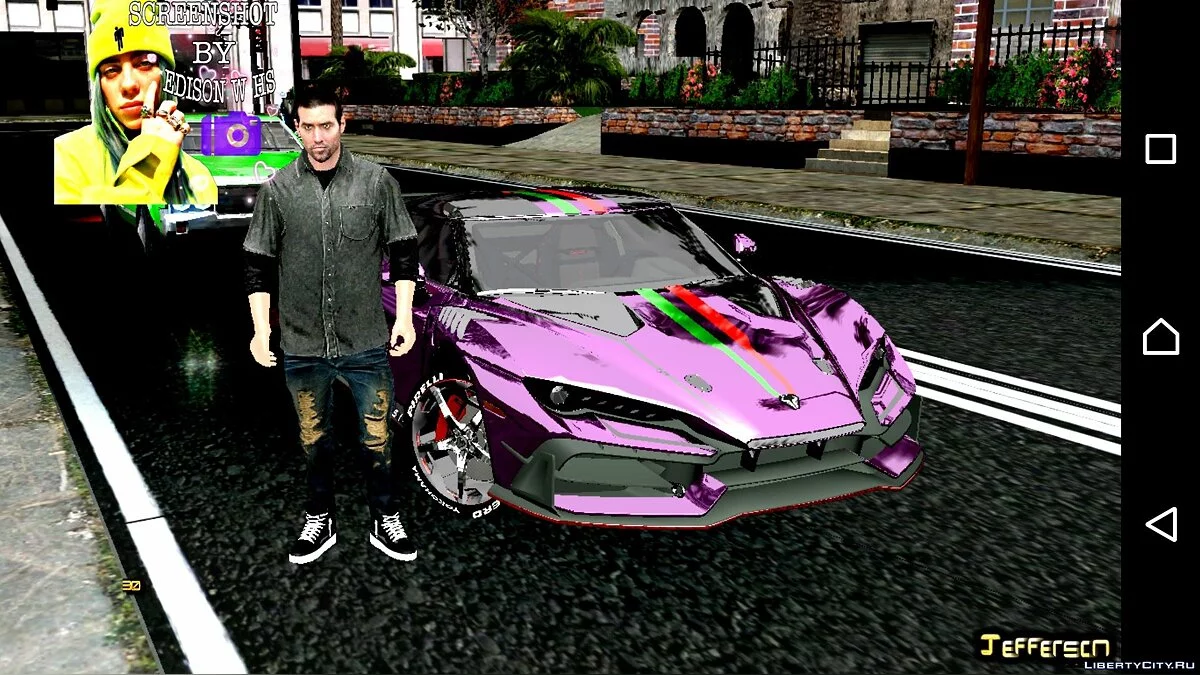 Italdesing Zerouno 19 (仅 DFF) / GTA San Andreas (iOS, Android)