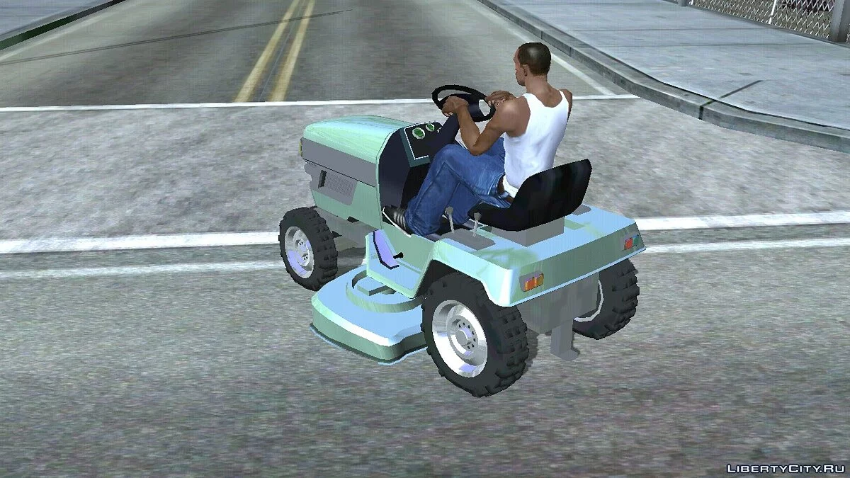 Jacksheepe Lawn Mower (тільки DFF) / GTA San Andreas (iOS, Android)