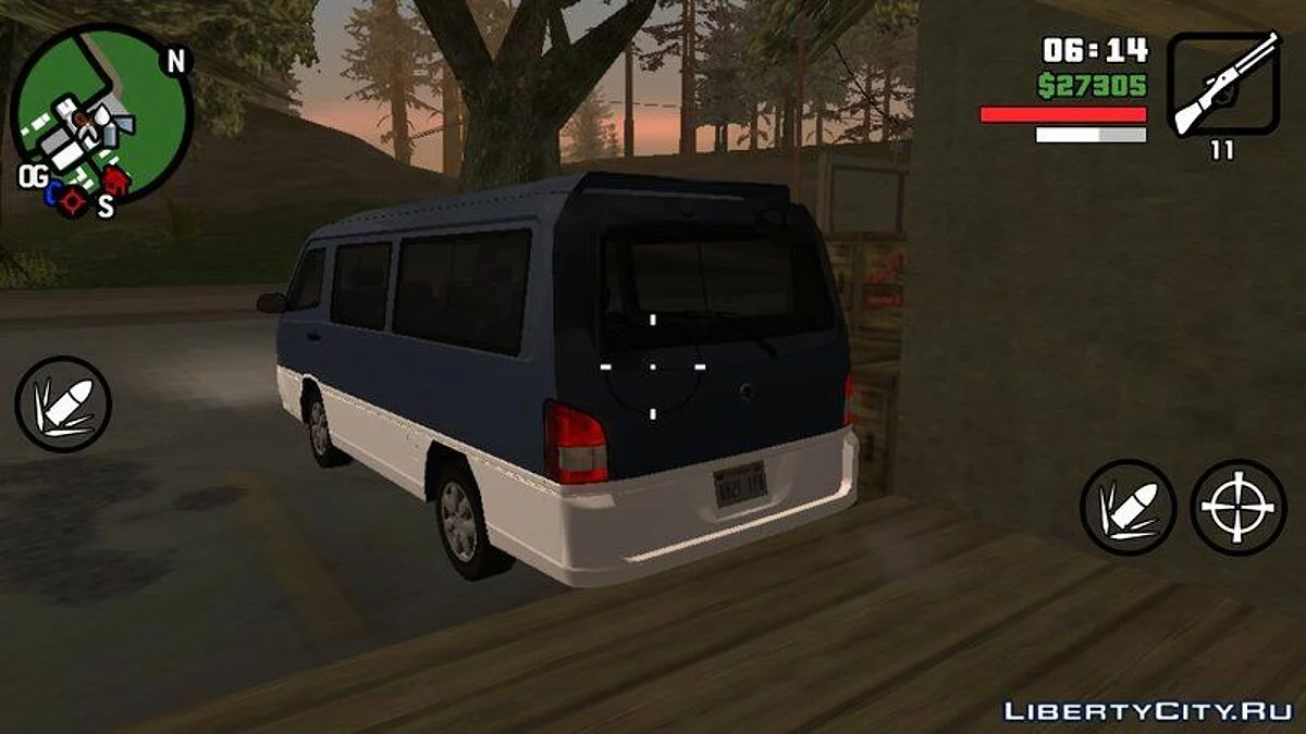 Ssangyong Istana (DFF uniquement) / GTA San Andreas (iOS, Android)