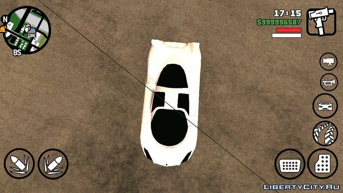 SSC Tuatara (nur DFF) / GTA San Andreas (iOS, Android)