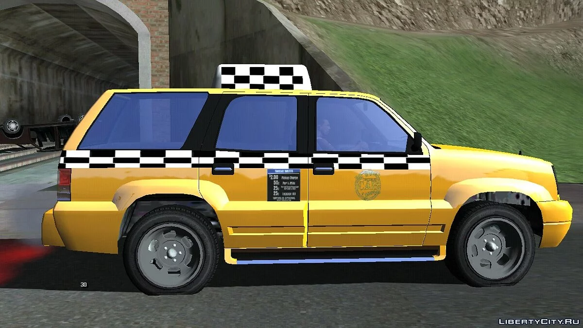 Albany Cavalcade Taxi (Saints Row 4 Style) / GTA San Andreas (iOS, Android)