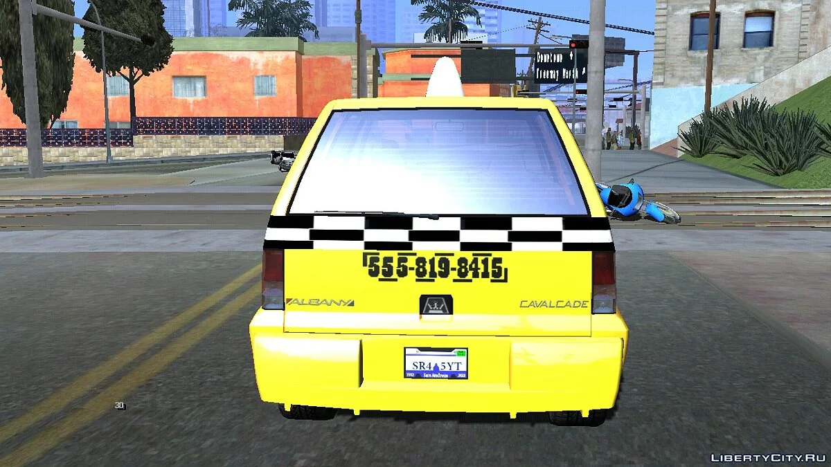 Albany Cavalcade Taxi (Saints Row 4 Style) / GTA San Andreas (iOS, Android)