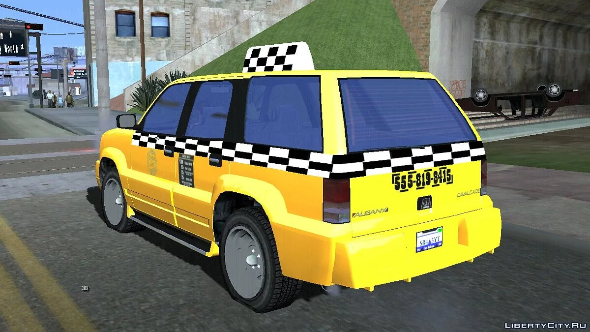 Albany Cavalcade Taxi (Saints Row 4 Style) / GTA San Andreas (iOS, Android)