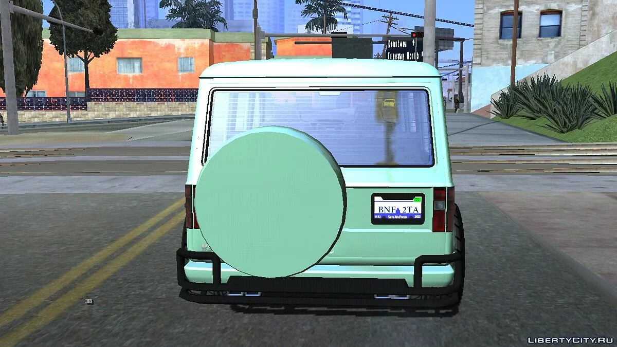 Benefactor Dubsta Jurassic World Security / GTA San Andreas (iOS, Android)