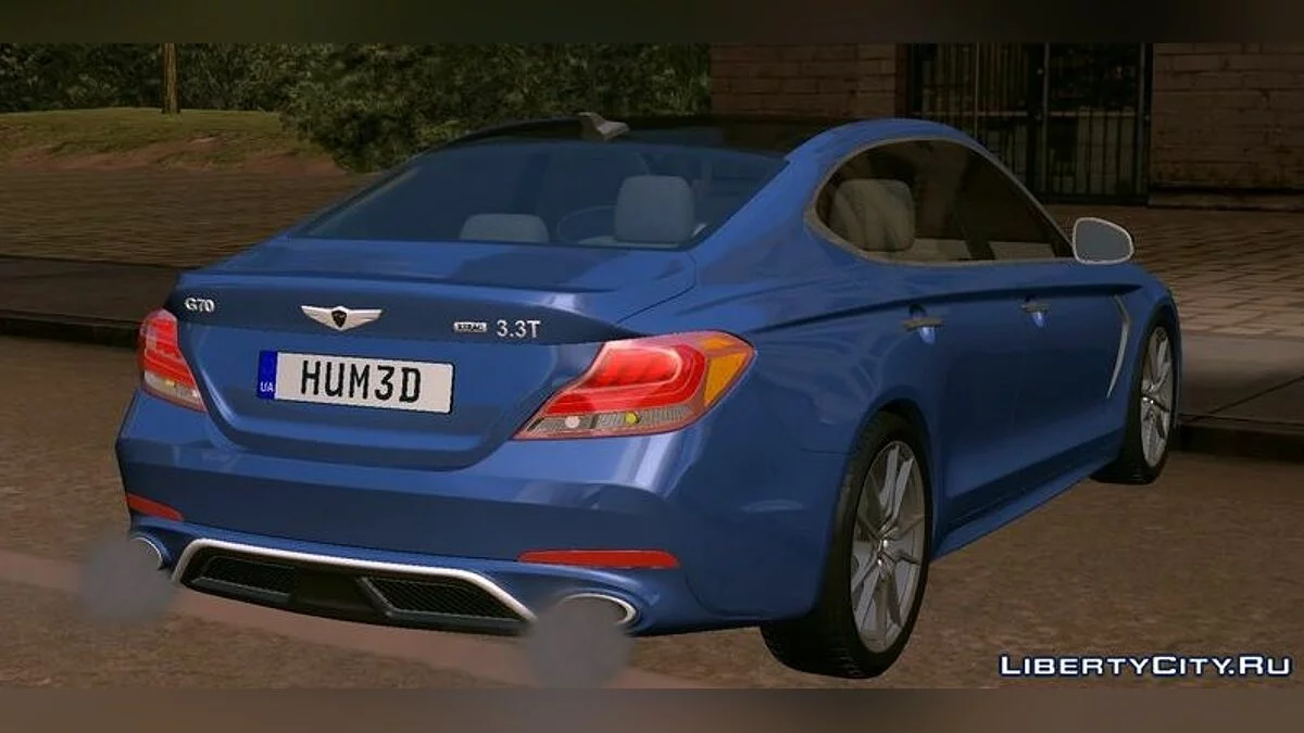 Genesis G70 2018 / GTA San Andreas (iOS, Android)