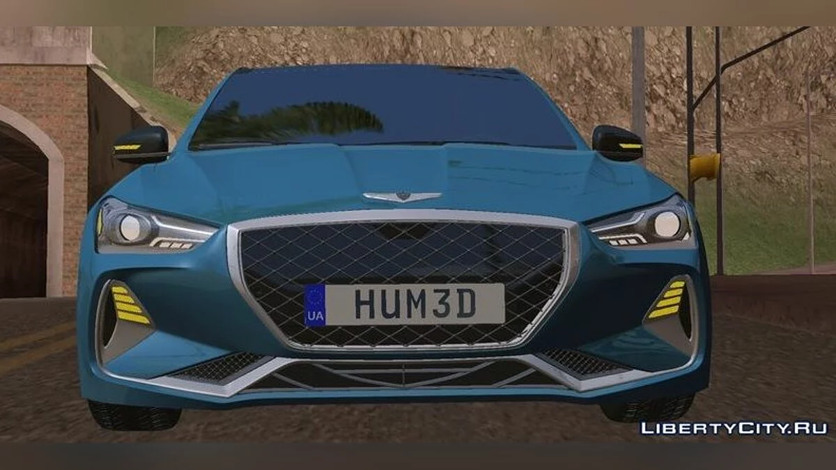 Genesis G70 2018 / GTA San Andreas (iOS, Android)