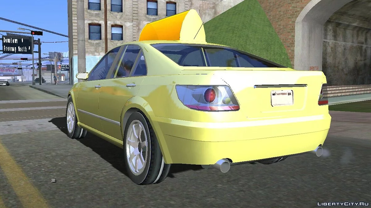 GTA 5 Карін Інтрудер Таксі (тільки DFF) / GTA San Andreas (iOS, Android)