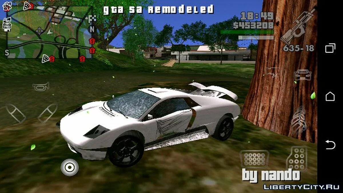 GTA 5 Pegassi Infernus v2 (тільки DFF) / GTA San Andreas (iOS, Android)