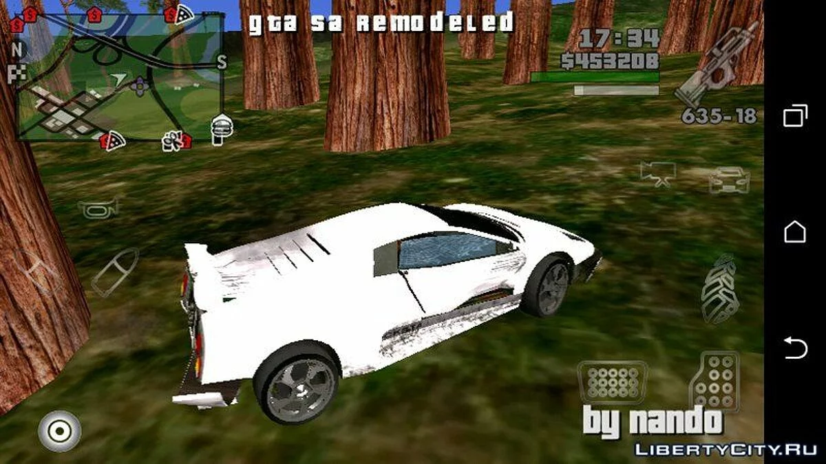 GTA 5 Pegassi Infernus v2 (тільки DFF) / GTA San Andreas (iOS, Android)