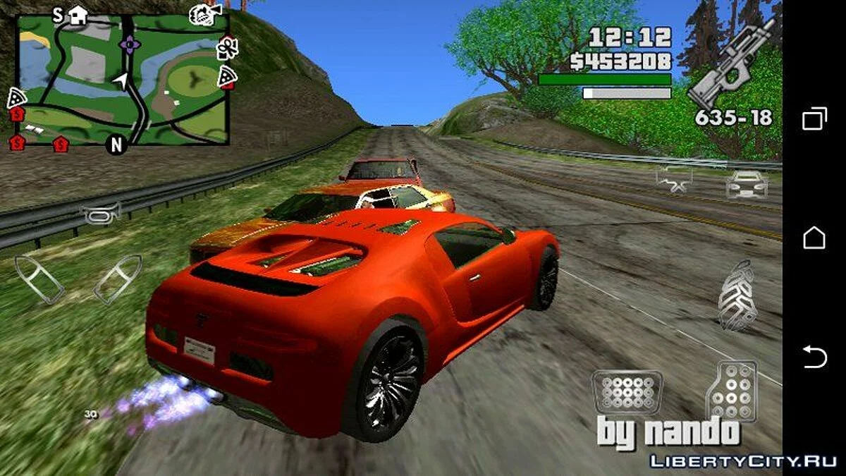 GTA 5 Truffade Adder v2(仅DFF) / GTA San Andreas (iOS, Android)