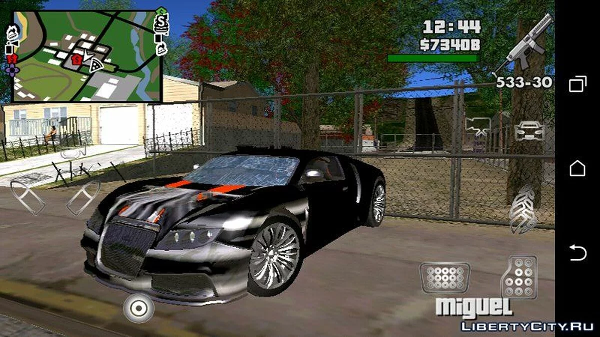 GTA 5 Truffade Adder v2(仅DFF) / GTA San Andreas (iOS, Android)