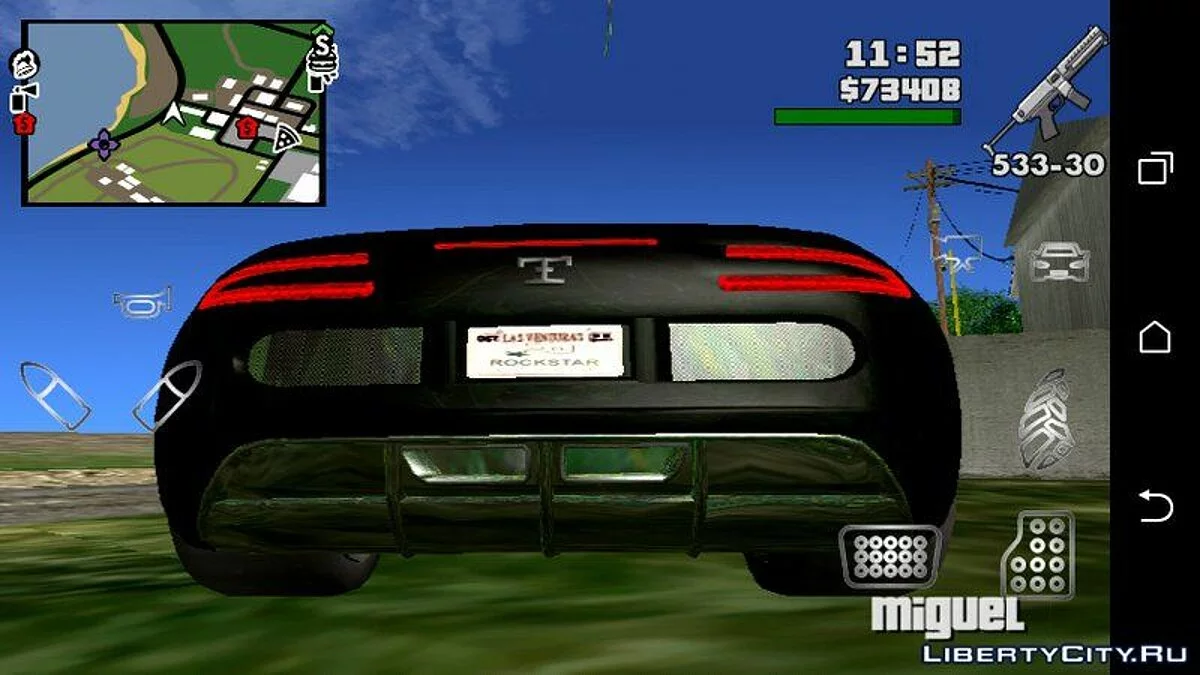 GTA 5 Truffade Adder v2(仅DFF) / GTA San Andreas (iOS, Android)