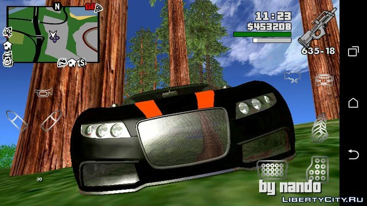 GTA 5 Truffade Adder v2(仅DFF) / GTA San Andreas (iOS, Android)