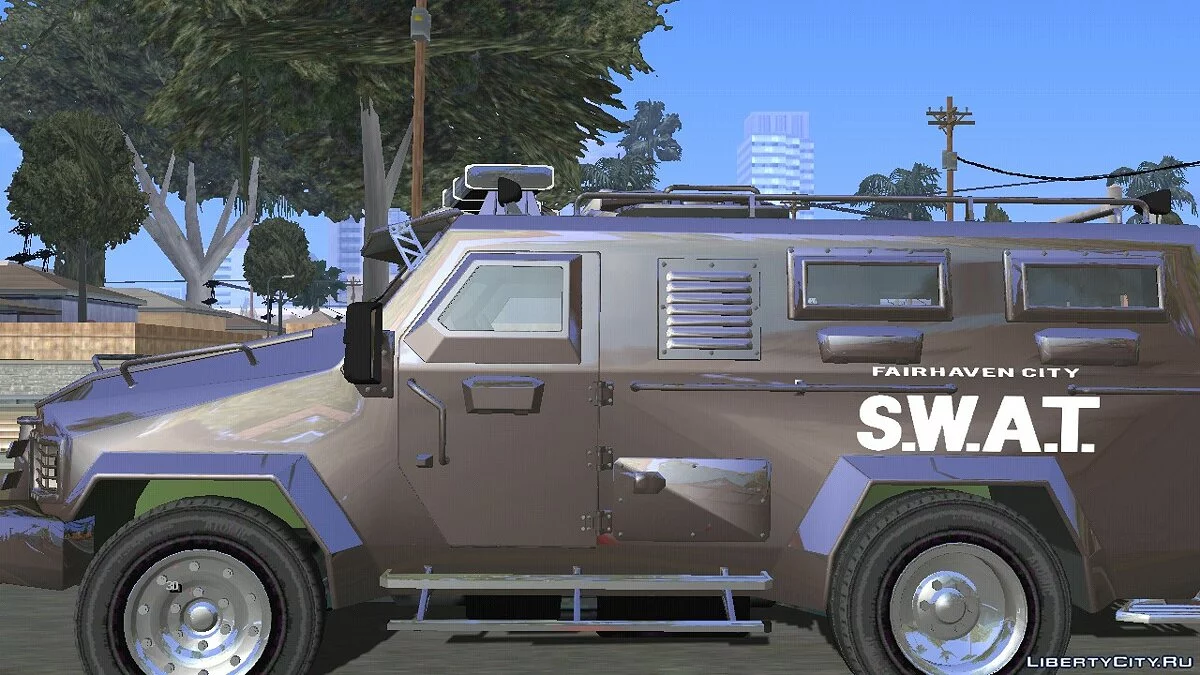 SWAT Van dari NFS MW 2012 / GTA San Andreas (iOS, Android)