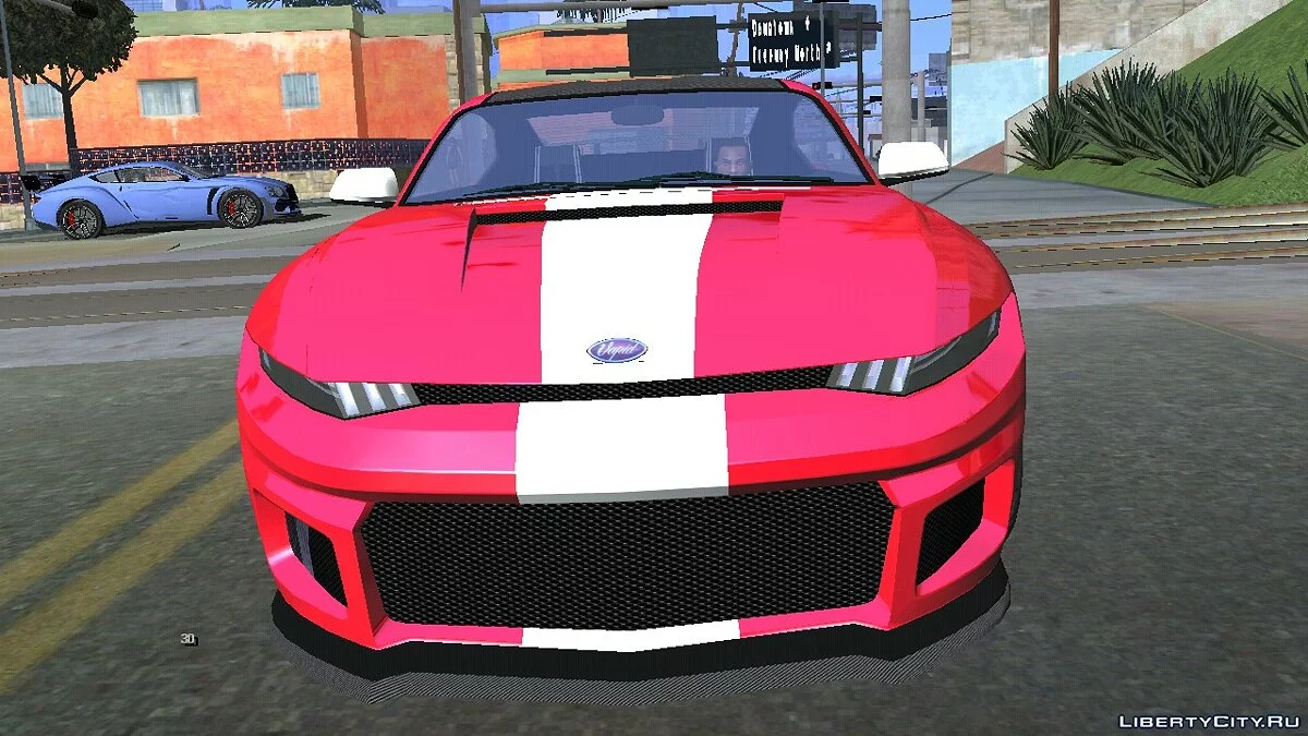 Vapid Dominator GT350R from GTA 5 / GTA San Andreas (iOS, Android)