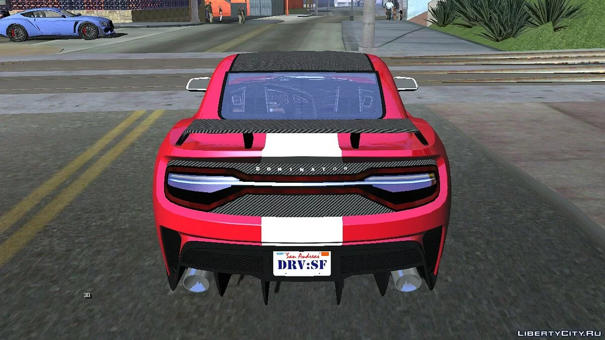 Vapid Dominator GT350R from GTA 5 / GTA San Andreas (iOS, Android)