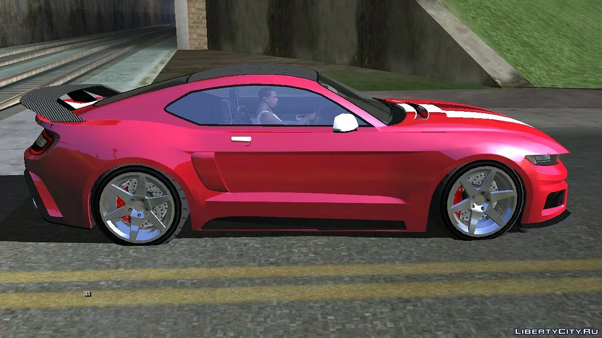 Vapid Dominator GT350R from GTA 5 / GTA San Andreas (iOS, Android)