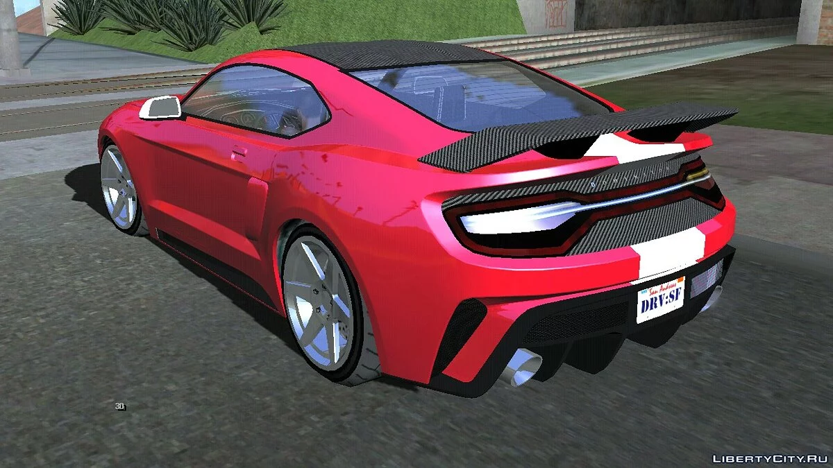 Vapid Dominator GT350R from GTA 5 / GTA San Andreas (iOS, Android)