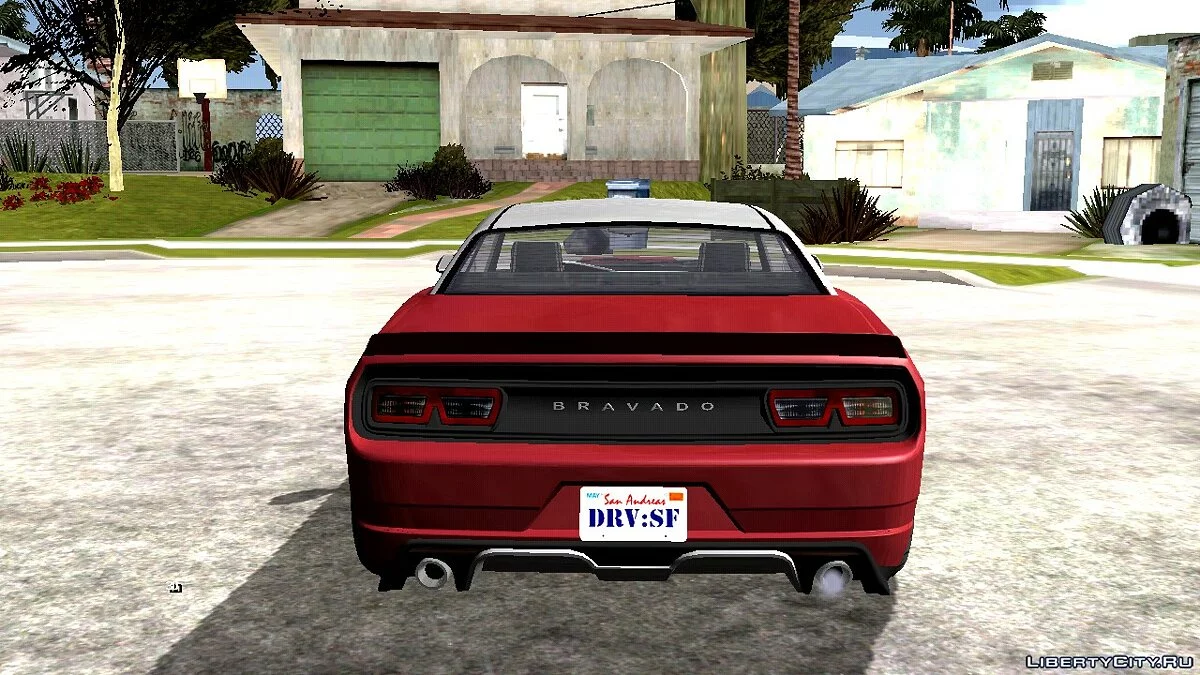 Bravado Gauntlet Hellfire dari GTA 5 / GTA San Andreas (iOS, Android)