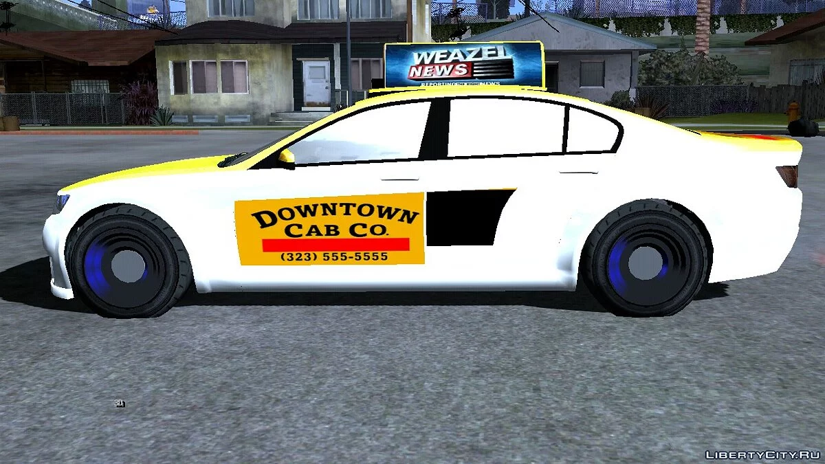 Cheval Fugitive Downtown Cab Co. Taxi / GTA San Andreas (iOS, Android)