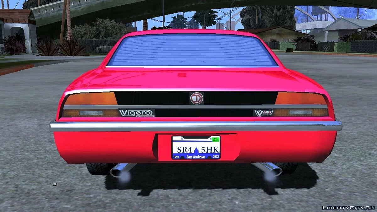 Declasse Vigero Convertible з GTA 5 / GTA San Andreas (iOS, Android)